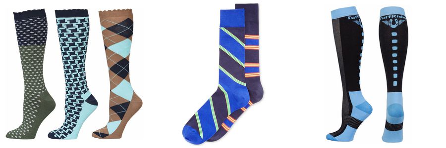 tall neon socks